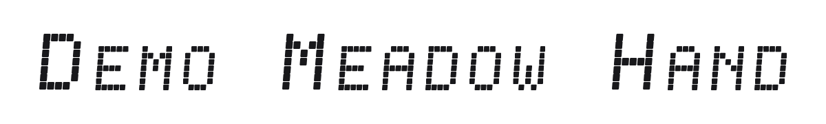 Demo Meadow Hand